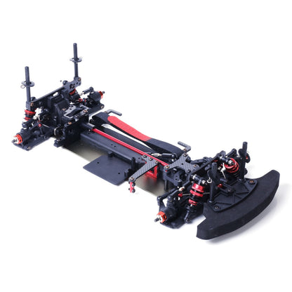 LC Racing – PTG-2TC – 1/10th 4wd touring car chassis kit (Alloy Chassis, Carbon Fibre Towers, Shaft Driven Fully Adjustable Race Car) - Chassis kit only