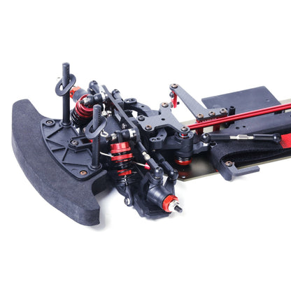 LC Racing – PTG-2TC – 1/10th 4wd touring car chassis kit (Alloy Chassis, Carbon Fibre Towers, Shaft Driven Fully Adjustable Race Car) - Chassis kit only