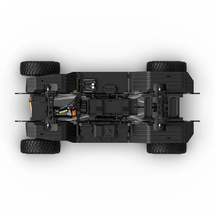 Rlaarlo - TK07 PRO Brushless 1/7 Scale RC Rock Crawler Truck - Red (2S-4S LiPo Version) - TK07-PRO