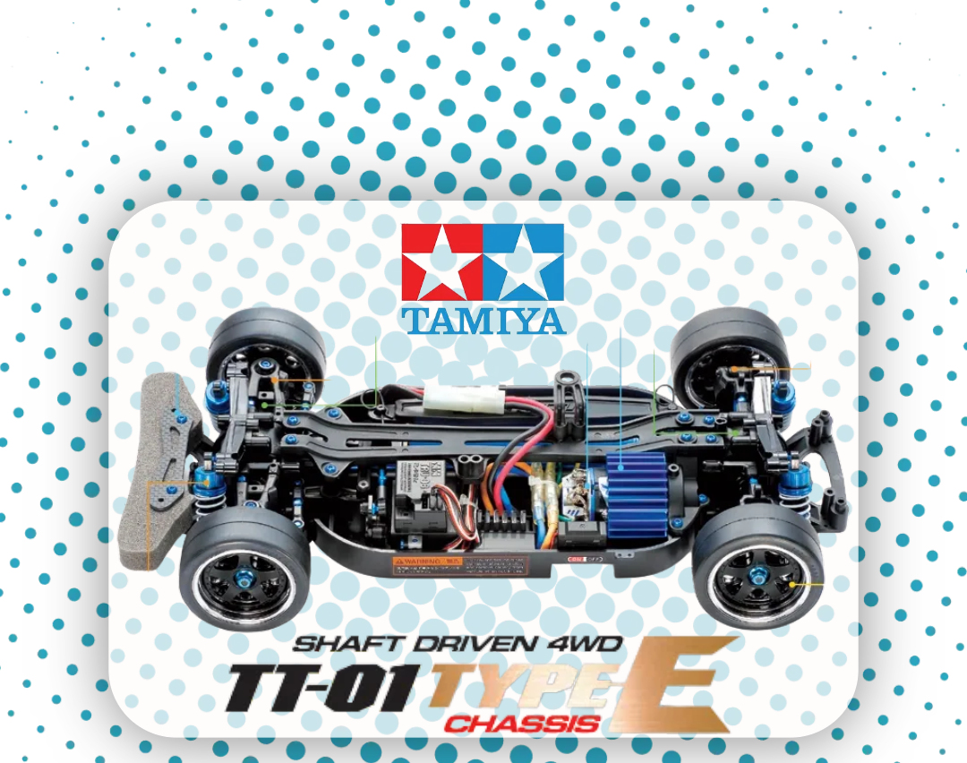 TAMIYA 58661 - BUGGYRA FAT FOX - EURO TRUCK KIT 1/14 4WD TT01E (With ESC & MOTOR)