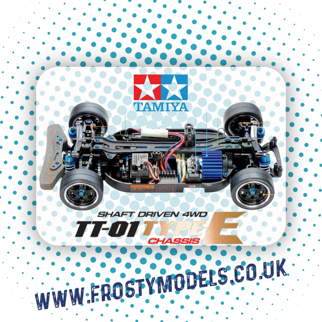 TAMIYA 58638 - Mercedes 190 E Zakspeed KIT - 1/10 4WD CAR (TT01E) INC's ESC & MOTOR