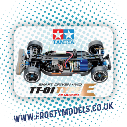TAMIYA 58638 - Mercedes 190 E Zakspeed KIT - 1/10 4WD CAR (TT01E) INC's ESC & MOTOR