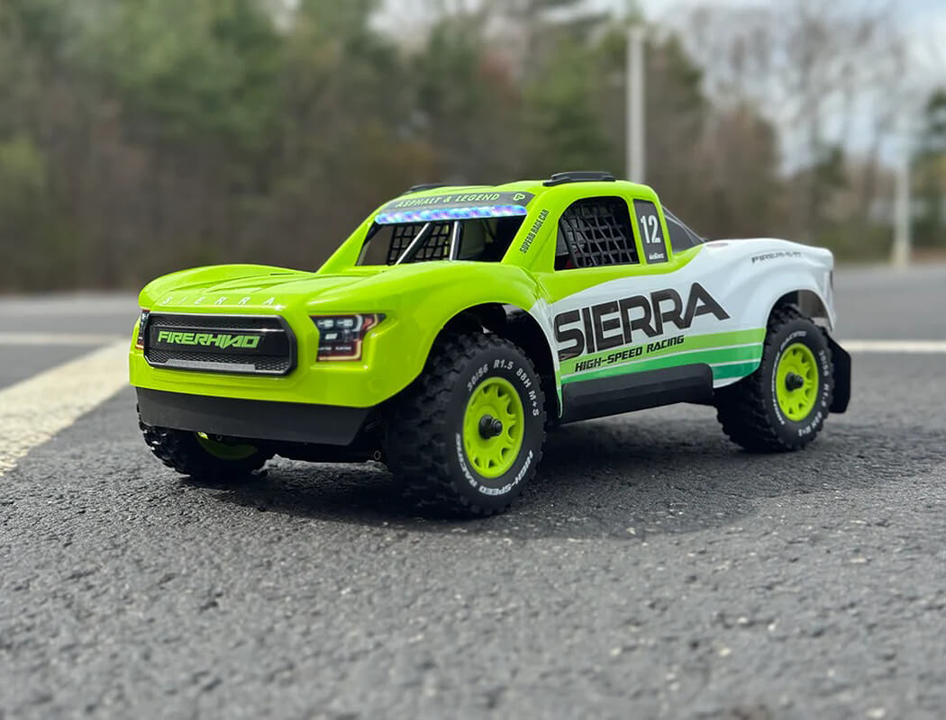 UDI RC - 1/12 SIERRA 4WD SHORT COURSE TRUCK PRO RTR - GREEN (Battery & Charger Required)