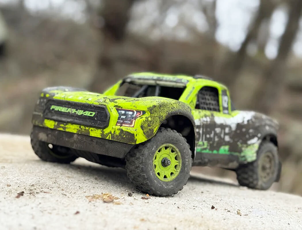 UDI RC - 1/12 SIERRA 4WD SHORT COURSE TRUCK PRO RTR - GREEN (Battery & Charger Required)