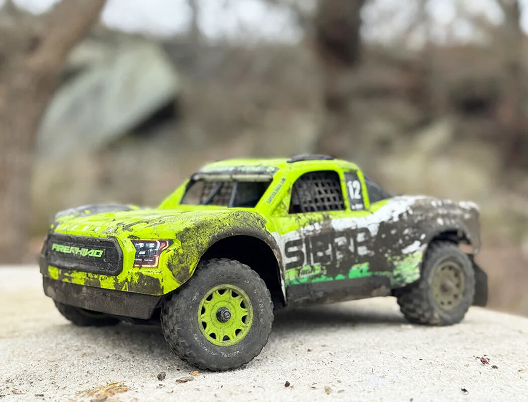 UDI RC - 1/12 SIERRA 4WD SHORT COURSE TRUCK PRO RTR - GREEN (Battery & Charger Required)