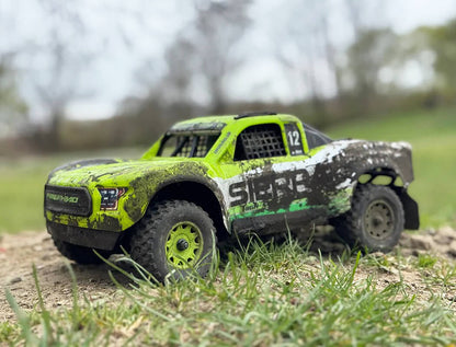 UDI RC - 1/12 SIERRA 4WD SHORT COURSE 2-3S TRUCK PRO RTR - GREEN (Battery & Charger Required)