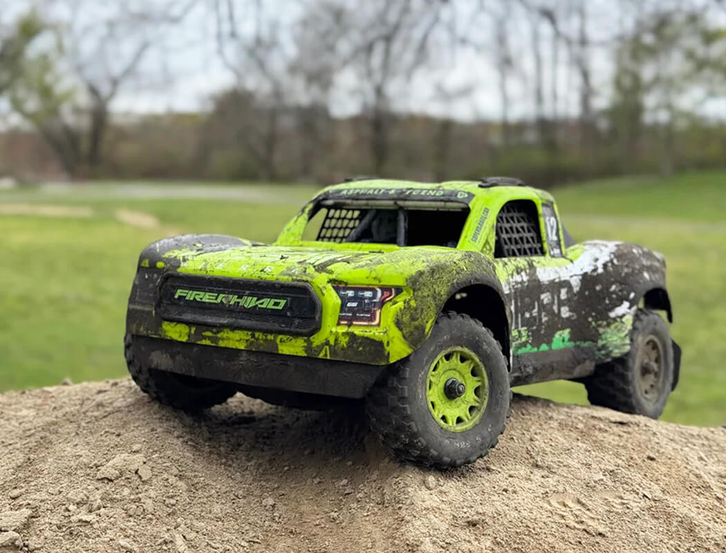 UDI RC - 1/12 SIERRA 4WD SHORT COURSE 2-3S TRUCK PRO RTR - GREEN (Battery & Charger Required)