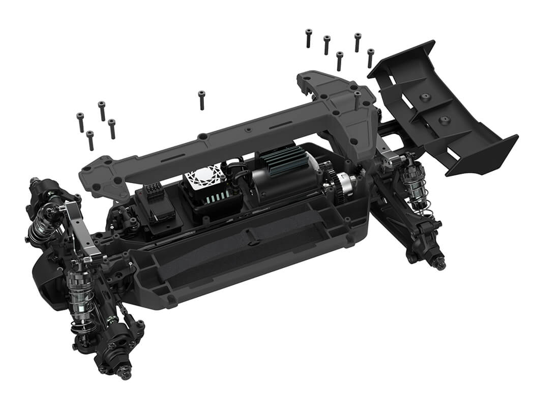 UDI RC - 1/12 GLEAM 4WD BUGGY PRO BRUSHLESS RTR - PINK - UDI-UD1204PP (Built very simular to Arrma Grom but bigger) - Battery & Charger Required - See Description