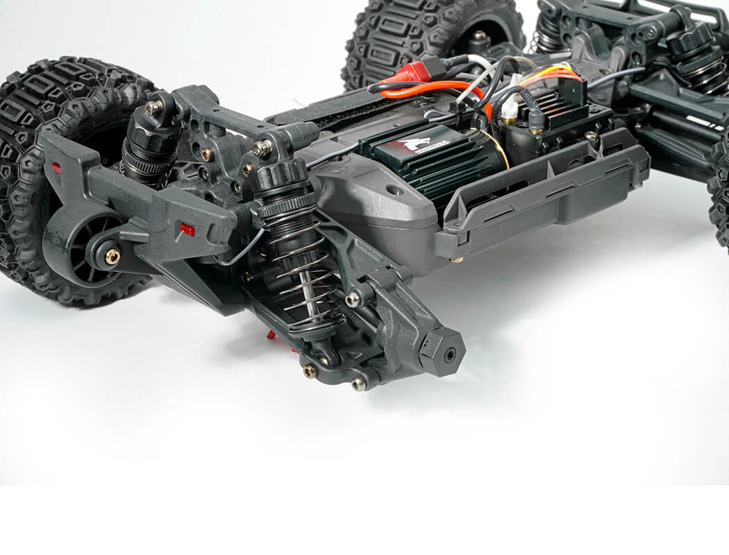 UDI RC - RAGESHARK MONSTER TRUCK 1/16 BRUSHED RTR - Blue/White - UDI-UD1611B  (7.4V Li-ion 1200mAh & Charger Included)