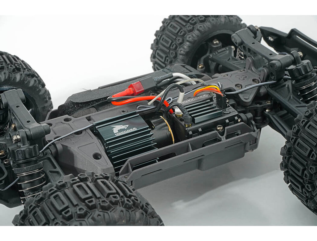 UDI RC - RAGESHARK MONSTER TRUCK 1/16 BRUSHED RTR - Blue/White - UDI-UD1611B  (7.4V Li-ion 1200mAh & Charger Included)