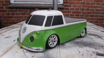 Kamtec Banger Body - VW Transporter Pick Up Truck ABS - Fits 1/12 Car 205mm Wheelbase / 160mm Wide