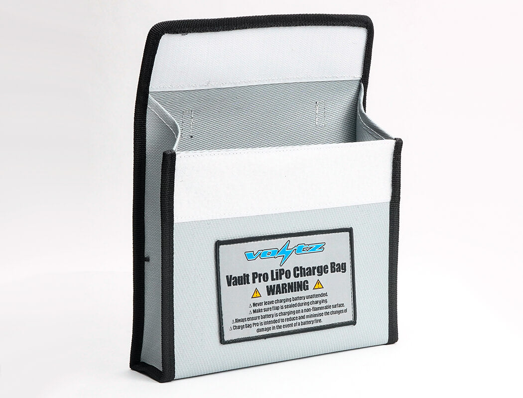 VOLTZ - VAULT PRO LIPO CHARGE BAG - 16.5CM X 21.5CM X 4.5CM - VZ1007
