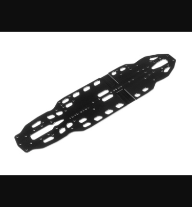 Xray - Xray Spare Parts X4'24/X4'25 ALU FLEX CHASSIS 2.0MM - SWISS 7075 T6 - XR301019