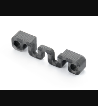 Xray - Xray Spare Parts X4 CARBON FRONT UNI BULKHEADS BRACE - WAVE - XR302057