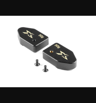 Xray - Xray Spare Parts X4F BALANCING WEIGHT FRONT LEFT & RIGHT (50+50g) - XR309825