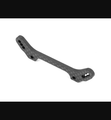 Xray - Xray Spare Parts CARBON SHOCK TOWER FRONT - 1 DOT - XR332084