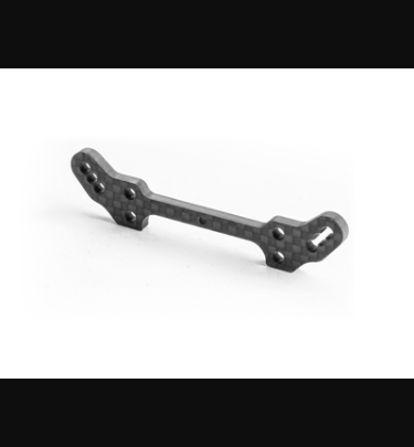 Xray - Xray Spare Parts CARBON SHOCK TOWER FRONT - 1 DOT - 2 POSITIONS - XR332085