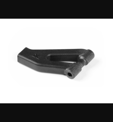 Xray - Xray Spare Parts COMPOSITE SUSPENSION ARM FOR SET SCREW - FRONT UPPER - GRAPHITE - XR332135