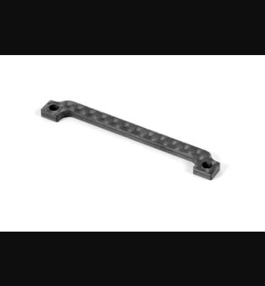 Xray - Xray Spare Parts GRAPHITE REAR BULKHEAD BRACE 2.5MM - XR333053
