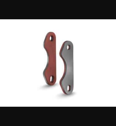 Xray - Xray Spare Parts GLUED BRAKE PAD SET - RED (2) - XR334133