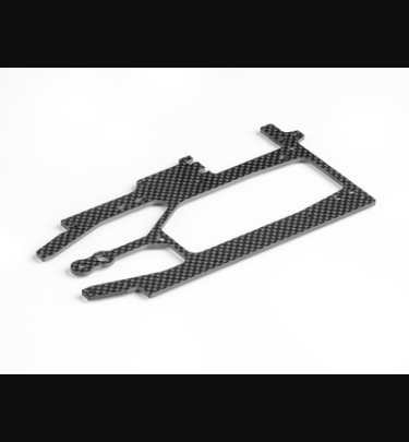 Xray - Xray Spare Parts CARBON RADIO PLATE - MULTI-FLEX - XR336118