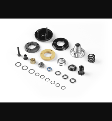 Xray - Xray Spare Parts XCA ALU NICKEL COATED CLUTCH - SET - ULTRA STABILE - XR338503