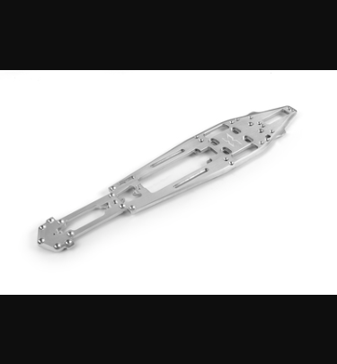 Xray - Xray Spare Parts CHASSIS 5MM - CNC MACHINED - SWISS 7075 T6 - XR341106