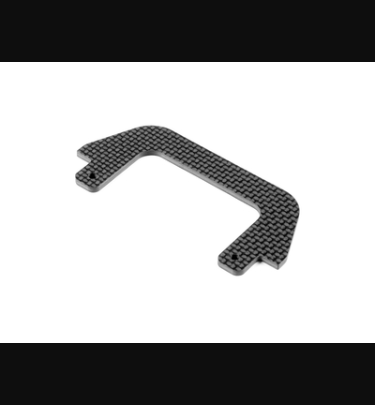 Xray - Xray Spare Parts X8 GRAPHITE REAR BUMPER/HOLDER - XR341133
