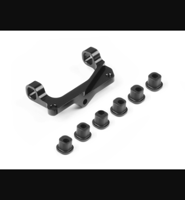 Xray - Xray Spare Parts ALU UPPER ARM HOLDER RIGHT - SWISS 7075 T6 - SET - XR342034