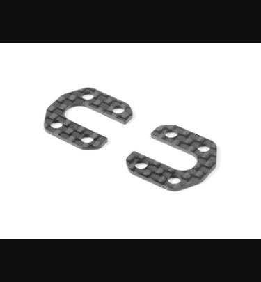 Xray - Xray Spare Parts X8 CARBON SHIM FOR BALL JOINT ADAPTER (2) - XR342160