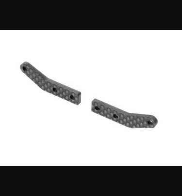 Xray - Xray Spare Parts GRAPHITE EXTENSION FOR SUSPENSION ARM - FRONT LOWER (2) - XR342197