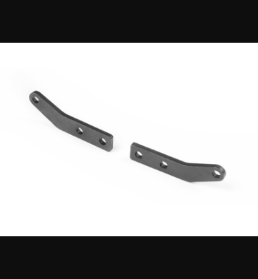 Xray - Xray Spare Parts STEEL EXTENSION FOR SUSPENSION ARM - FRONT LOWER - LONG (2) - XR342198