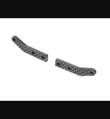Xray - Xray Spare Parts GRAPHITE EXTENSION FOR SUSPENSION ARM - FRONT LOWER - LONG (2) - XR342199