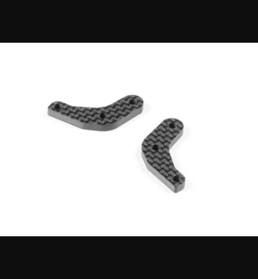 Xray - Xray Spare Parts X8 GRAPHITE EXTENSION FOR STEERING BLOCK (2) - XR342292