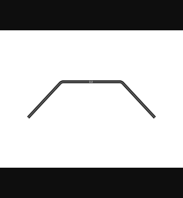 Xray - Xray Spare Parts ANTI-ROLL BAR FRONT 2.2MM - XR342482