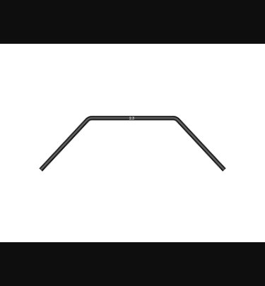Xray - Xray Spare Parts ANTI-ROLL BAR FRONT 2.3MM - XR342483