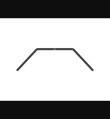 Xray - Xray Spare Parts ANTI-ROLL BAR FRONT 2.4MM - XR342484