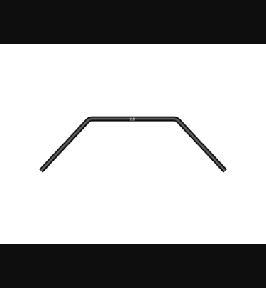 Xray - Xray Spare Parts ANTI-ROLL BAR FRONT 2.6MM - XR342486