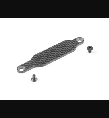 Xray - Xray Spare Parts CARBON FRONT CHASSIS BRACE - XR342582