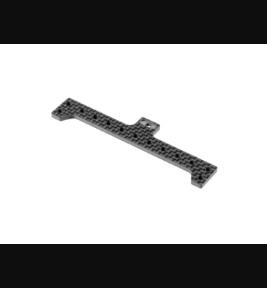 Xray - Xray Spare Parts X8 GRAPHITE REAR BULKHEAD BRACE - XR343053