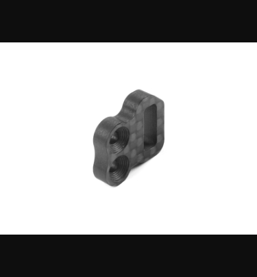 Xray - Xray Spare Parts RX8 CARBON BELT TENSIONER HOLDER - FRONT - XR343060