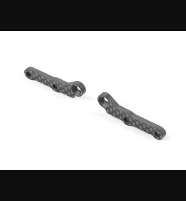 Xray - Xray Spare Parts CARBON EXTENSION FOR REAR SUSPENSION ARM - 1 DOT (L+R) - XR343188