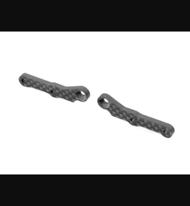 Xray - Xray Spare Parts CARBON EXTENSION FOR REAR SUSPENSION ARM - 2 DOTS (L+R) - XR343189