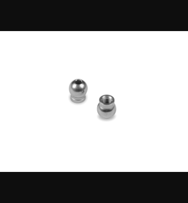 Xray - Xray Spare Parts HARD STEEL PIVOT BALL 8MM (2) - XR343280