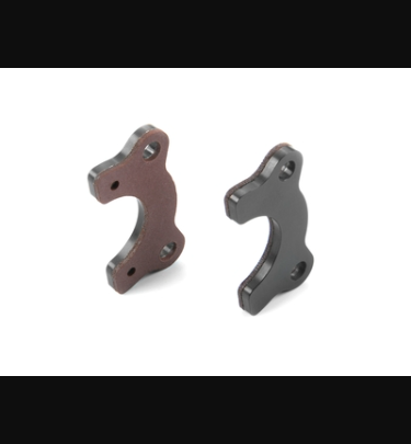 Xray - Xray Spare Parts GLUED BRAKE PAD SET FOR BRAKE ROLLERS - RED (2) - XR344132