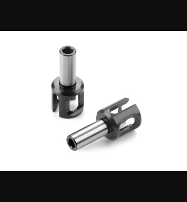 Xray - Xray Spare Parts FRONT ONE-WAY AXLE OUTDRIVE ADAPTER 27MM - LIGHTWEIGHT (2) - XR345072