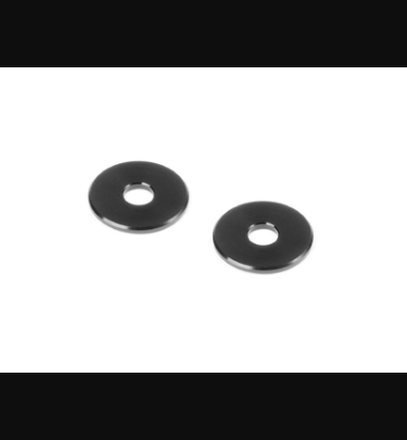 Xray - Xray Spare Parts ALU SHIM 5x16.8x1.5MM BLACK - SWISS 7075 T6 (2) - XR345690