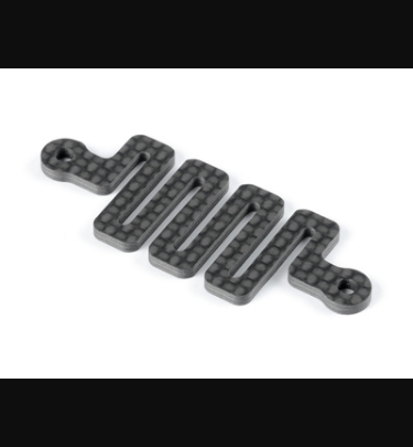 Xray - Xray Spare Parts X8 CARBON FRONT UPPER WAVE BRACE - XR346140