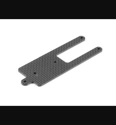 Xray - Xray Spare Parts RX8E CARBON CENTER CHASSIS PLATE - XR346151
