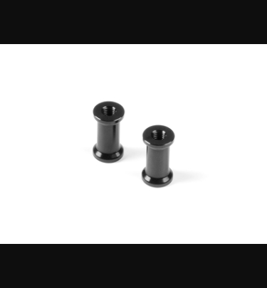 Xray - Xray Spare Parts X8 ALU MOUNT 12MM - BLACK - SWISS 7075 T6 (2) - XR346313